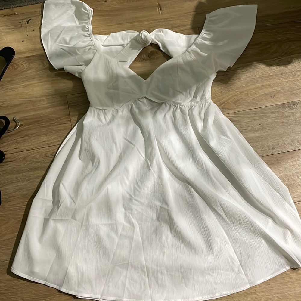 White Spring Dress